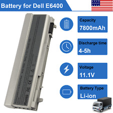 6/9 Cells Battery For Dell Latitude E6400 E6410 E6500 E6510 Series PT434 KY477 picture