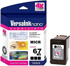 VersaInk-Nano HP 67 MS MICR Black Ink Cartridge for Check Printing picture