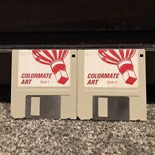 Vintage- ColorMate Art - Apple Macintosh Mac Disks- 1985 picture