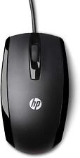 HP X500 USB 3 Button Optical Wired Mouse, E5E76AA#ABA, Black picture
