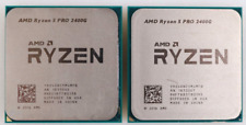 Lot 2x AMD Ryzen 5 PRO 2400G 3.6GHz AM4 4MB 65W Processor YD240BC5M4MFB picture
