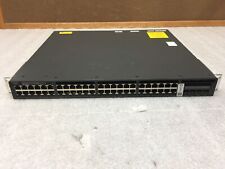 Cisco Catalyst 3650 48 Port PoE 4x1G LAN Base Switch WS-C3650-48PS-S V05 picture