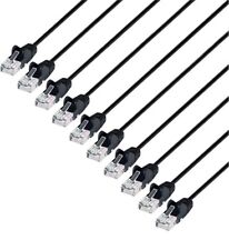 Intellinet Slim Cat6 Ethernet Network Patch Cable – 10-Pack - Snagless Boot, Hea picture