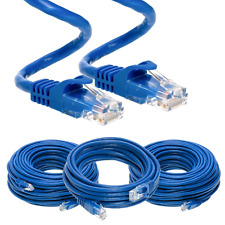 CAT6 Patch Cable 500mhz Ethernet Internet Network Router LAN RJ45 UTP BLUE LOT picture