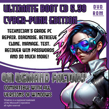 Ultimate Boot CD 5.39 DVD UBCD PC repair diagnose recovery Cyber Punk Edition picture