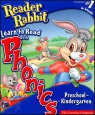 Reader Rabbit Learn To Read With Phonics PC MAC CD alphabet letters words game picture
