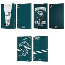 OFFICIAL NFL PHILADELPHIA EAGLES LOGO ART LEATHER BOOK CASE FOR APPLE iPAD picture