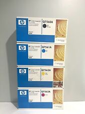 HP Q7560A Q7561A Q7562A Q7563A Genuine Set of 4 CMYK Toners 314A For HP LJ 3000 picture