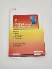 BRAND NEW SEALED Microsoft Office 2010 Home and Business Retail PKC (X15-47188) picture