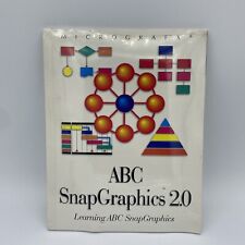 Vintage Micrografx ABC SnapGraphics 2.0 Microsoft Windows New Factory Sealed picture