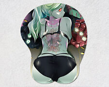 Anime Cyberpunk Edgerunners Rebecca 3D Oppai Boob Mouse Pad Wrist Rest Gift picture