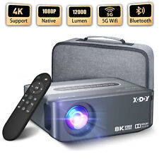 XGODY 4K Bluetooth Projector WIFI USB Home Theater Outdoor Movie Bundle with Bag picture