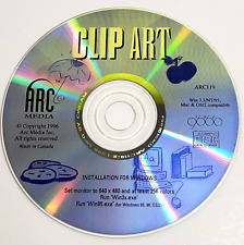 Vintage CLIP ART Installation Software Windows 3.1 NT 95 Mac OS/2 Arc ARC119 90s picture