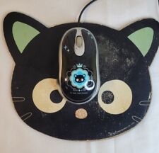 RARE 2008 Sanrio Chococat Computer Mouse and Mouse Pad USB TESTED Hello Kitty picture