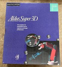 Vintage Aldus Super 3D Version 2.5 Apple Macintosh computers picture