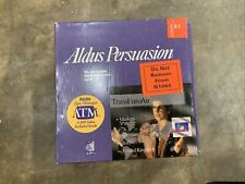 Aldus Persuasion 2.1 + Adobe Type Manager- 1991 - Portions Still Sealed RARE picture