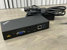 Lenovo Thinkpad USB-C Dock US - 40A90090US Docking Station 40A9 DK1633 picture