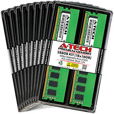A-Tech 288GB 18x 16GB 2Rx8 PC4-21300E DDR4 2666 MHz ECC UDIMM Server Memory RAM picture