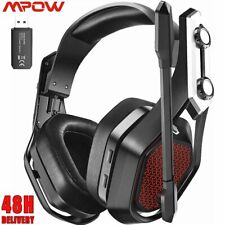 Mpow Wireless Gaming Headset Surround Headphone & Mic For PC Laptop PS4 Xbox One picture