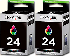 New Genuine Lexmark 24 2PK Box X Series X4530 Z Series Z1410 Z1420 picture