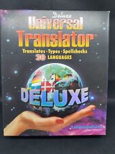 Deluxe Universal Translator Windows 95 98 CD ROM  30 Languages picture
