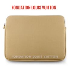 Fondation Louis Vuitton PC Portable Laptop Sleeve 15 Beige iPad Inner Case picture