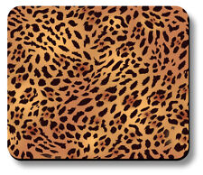 Mouse Pad Art Print Leopard Design Pattern Animal Non-Slip 1/8in or 1/4in Thick picture