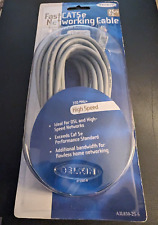 Belkin Fast Cat5e Newworking Cable 25 ft 7.6m ethernet cable RJ45 male/female picture