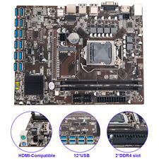 B250C-BTC PCI Express DDR4 Computer Mining Motherboard for LGA1151 Gen6/7 US Hot picture