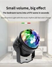 HCWE USB Party Light MINI Magic Ball Sound Control Led Lighting Disco Car UV Atm picture