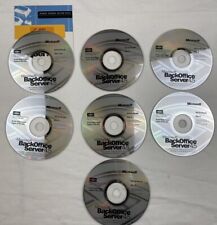 Vintage Microsoft Back Office Server 4.5 With Product Key 7 CD Disc Set picture