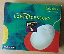Vintage Compucessory Serial Basic Mouse for IBM PC, 386/486/Pentium - NEW IN BOX picture