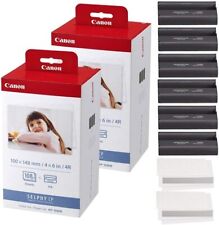 Canon Selphy CP1300 CP1200 4x6 108 shts Color Ink Paper Set KP-108IN Lot picture