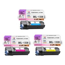 3Pk TRS 1320 CYM Compatible for Dell 1320 1320C 1320CN Toner Cartridge picture