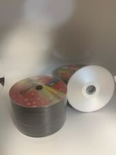 50 Pk Quality CMC DVD-R, SILVER INKJET HUB PRINT, 8X 4.7GB, 120 Min  picture