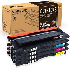 4 Pack Color Toner Cartridge for Samsung CLT-K404S CLT-C404S CLT-M404S CLT-Y404S picture