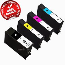 4 Pack 100XL B/C/M/Y Ink Cartidge For Lexmark Pro 205 Prospect, Pro705 Prevail picture