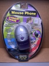 Vintage Cyber Gear PS/2 Mouse Phone NIP Purple picture
