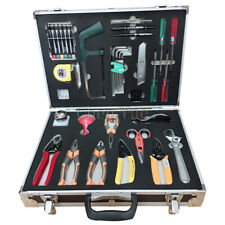 Fiber Optic Cable Fusion Splicing Tool Kit Slitter Stripper Cutter Knife 26 Tool picture