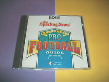 ⭐ THE SPORTING NEWS MULTIMEDIA PRO FOOTBALL GUIDE - VINTAGE PC / MAC CD 1994 ⭐ picture