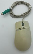 Microsoft X04-72167 Vintage IntelliMouse 1.2A PS/2 Compatible Ball Mouse picture