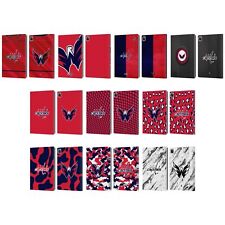 OFFICIAL NHL WASHINGTON CAPITALS LEATHER BOOK WALLET CASE COVER FOR APPLE iPAD picture