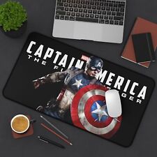 Captain America - First Avengers Movie Art - Multiple Sizes - Desk Mat Mouse Pad picture