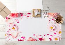 3D Pink Beautiful Flowers 71 Non-slip Office Desk Mouse Mat Game Carly picture