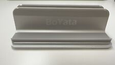 BoYaTa Vertical Aluminum Laptop Holder Desktop Stand with Adjustable Dock picture