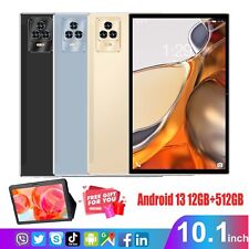 10.1 Inch Android 13 Tablet PC 12GB RAM 512GB ROM Dual SIM Camera GPS 5GWiFi Tab picture