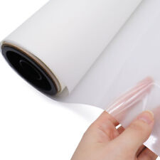 US STOCK 4 Rolls 17'' x 328' Hot-peel Printing PET DTF Transfer Film Sublimation picture