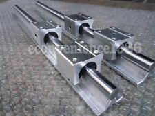 2 x SBR20-2438 mm( 8 Ft long ) jointed Linear Raill Support&4 SBR20UU Bearing picture
