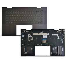 New For HP ENVY X360 15M-ES 15-EU 15M-EU Palmrest Backlit Keyboard US M45489-001 picture