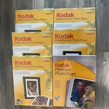Kodak 5x Ultra Premium & 1 Premium Photo Paper 50 Sheets Each Lot Of 6 picture